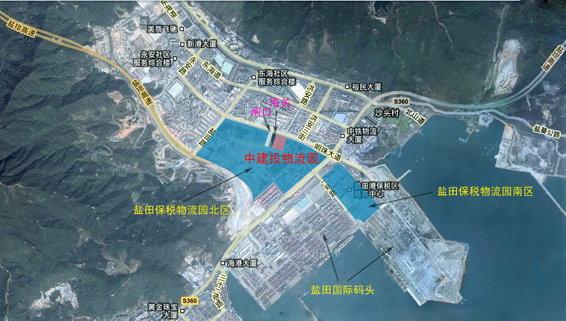 出山后線路沿羅湖區公安局東側七號路敷設