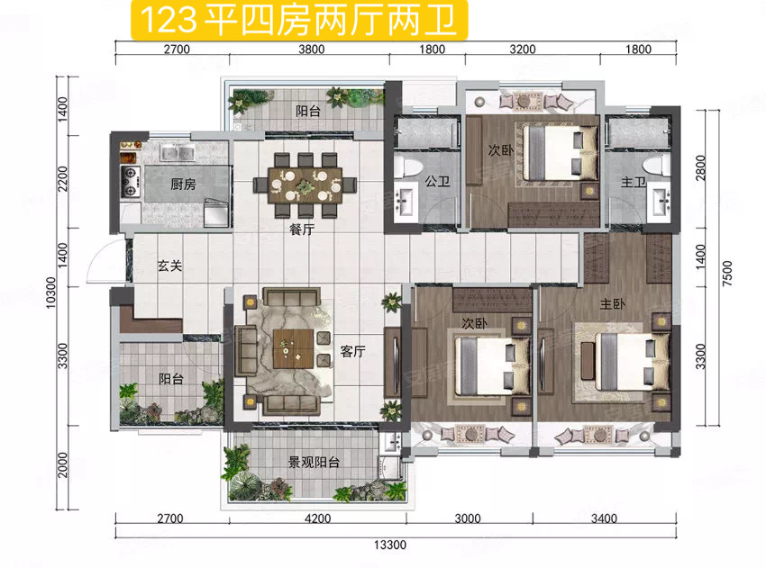 本次復建住宅戶型調查結果
