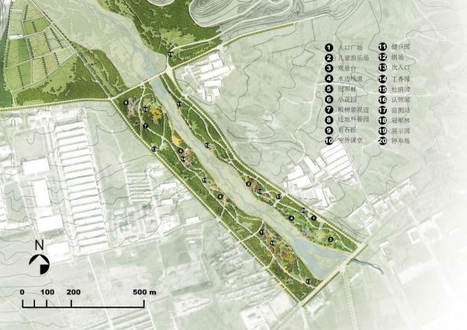 公園建成連接了南五環兩側生態廊道