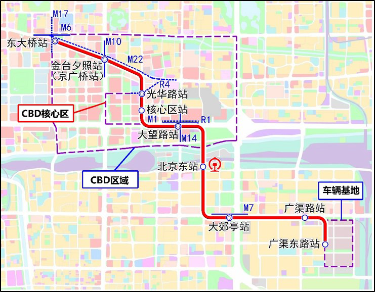 幸虧新的北京東站實質定址于城市副中心